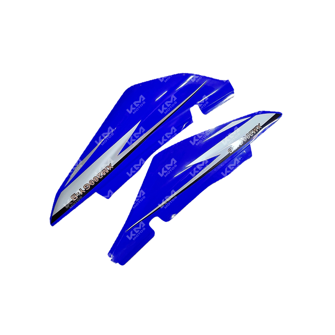 TAPADERAS LATERALES XM200 AZUL KMS