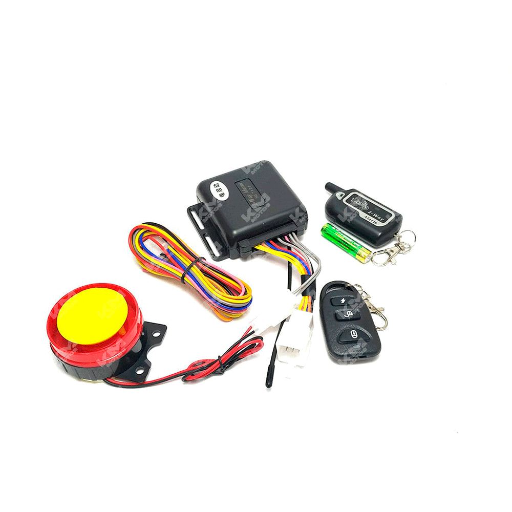 ALARMA P/MOTO + ENCENDIDO DOBLE VIA KMS - KMMOTOSHN