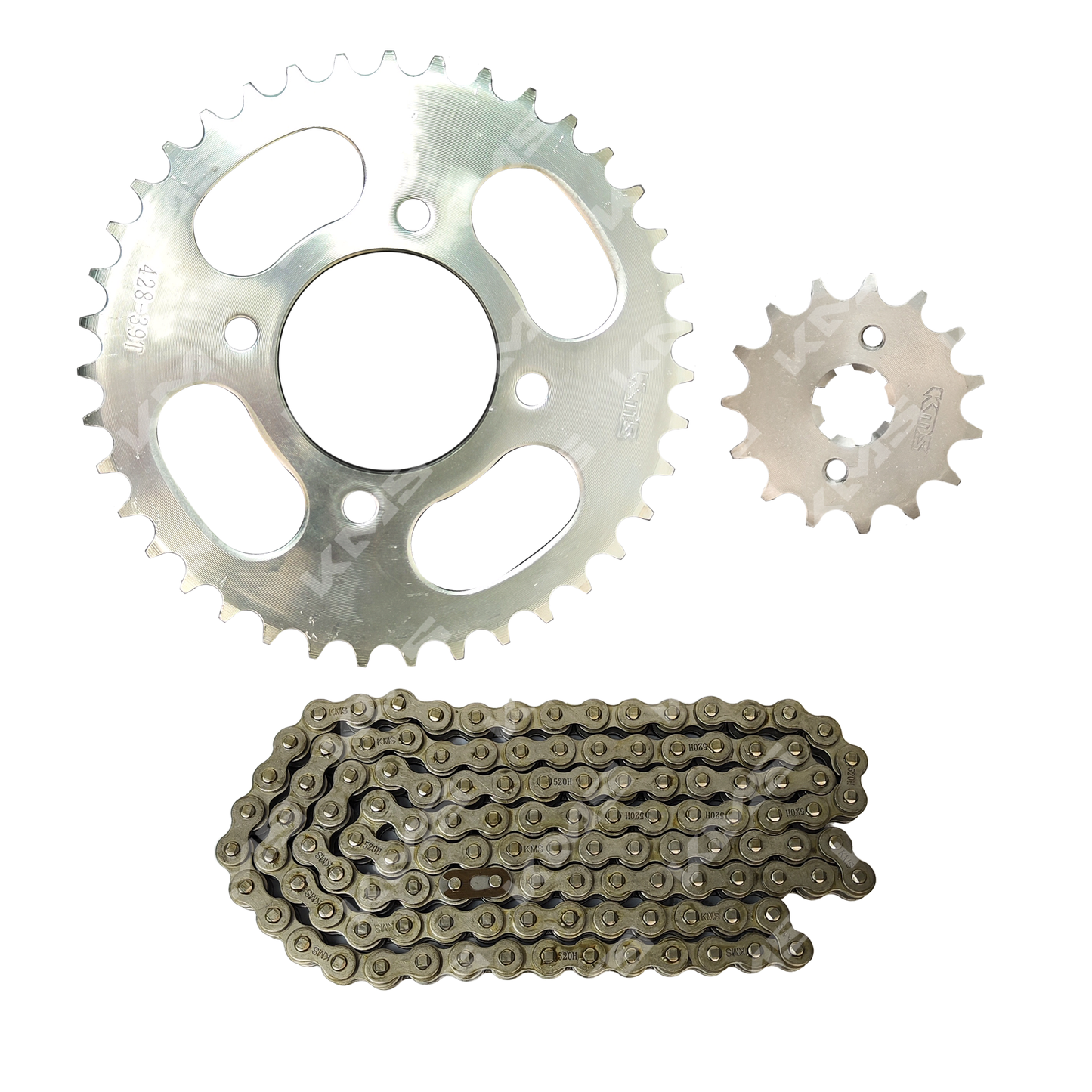 KIT DE TRACCION 39T/15T -428H HJ125-7/HJ150-9/TX200 KMS - KMMOTOSHN