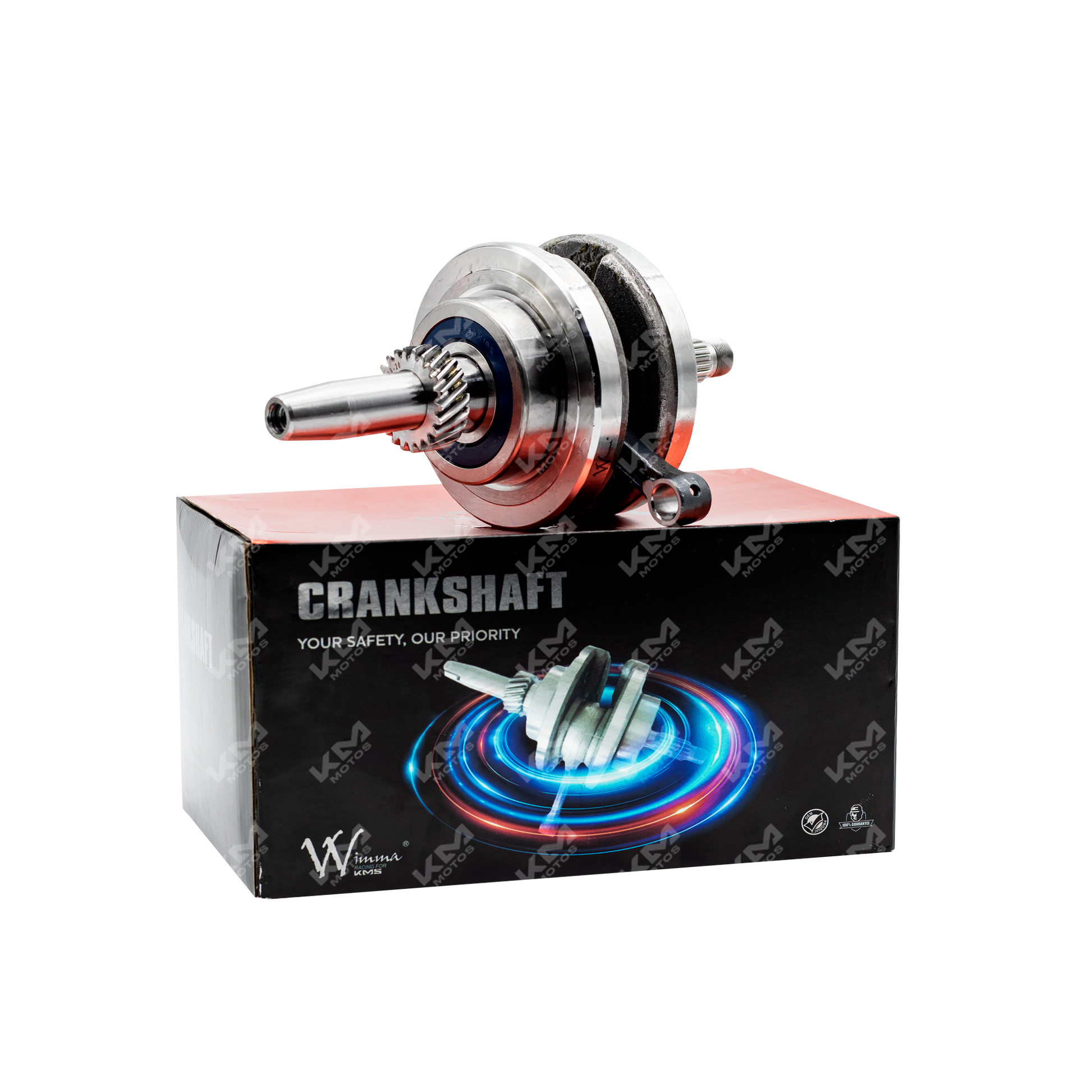 Cigüeñal CG150/DM150 PISTON BAJO WIMMA KMS - KMMOTOSHN