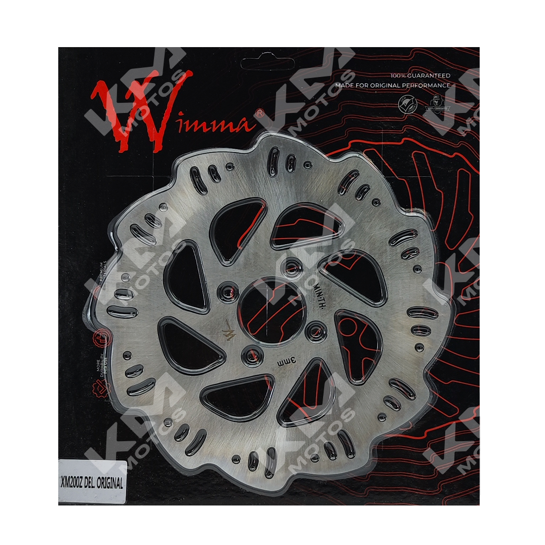 DISCO DE FRENO XM200Z DEL. WIMMA KMS - KMMOTOSHN