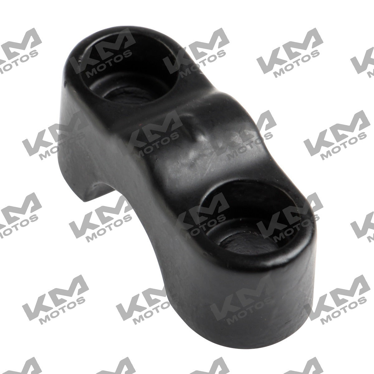 Abrazadera de manubrio Italika DM150 para sistema de control, componente original F10040194 en color negro