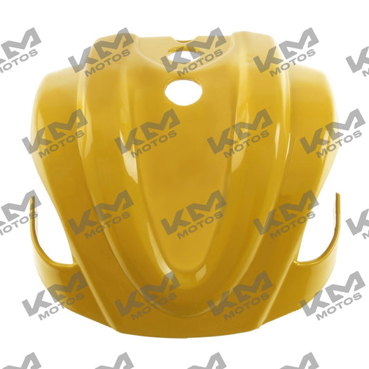 Cubierta de manubrio amarilla para ATV Italika 180, parte del sistema de chasis, en color brillante y resistente