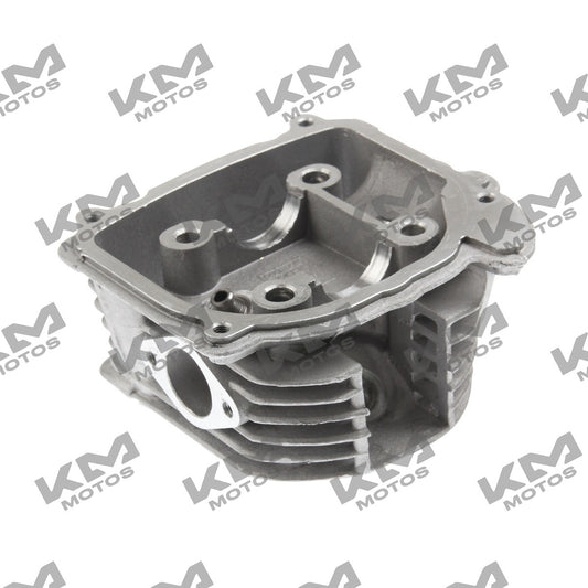 Sistema de motor Italika ATV200 con cabeza de cilindro para ATV180 y ATV190, pieza original E02010139, imagen con componentes visibles