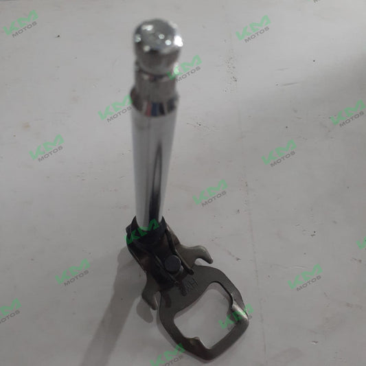 Eje selector de cambios para motocicleta BYQ150 y CG125, pieza de repuesto, muestra la parte metálica y detalles del componente