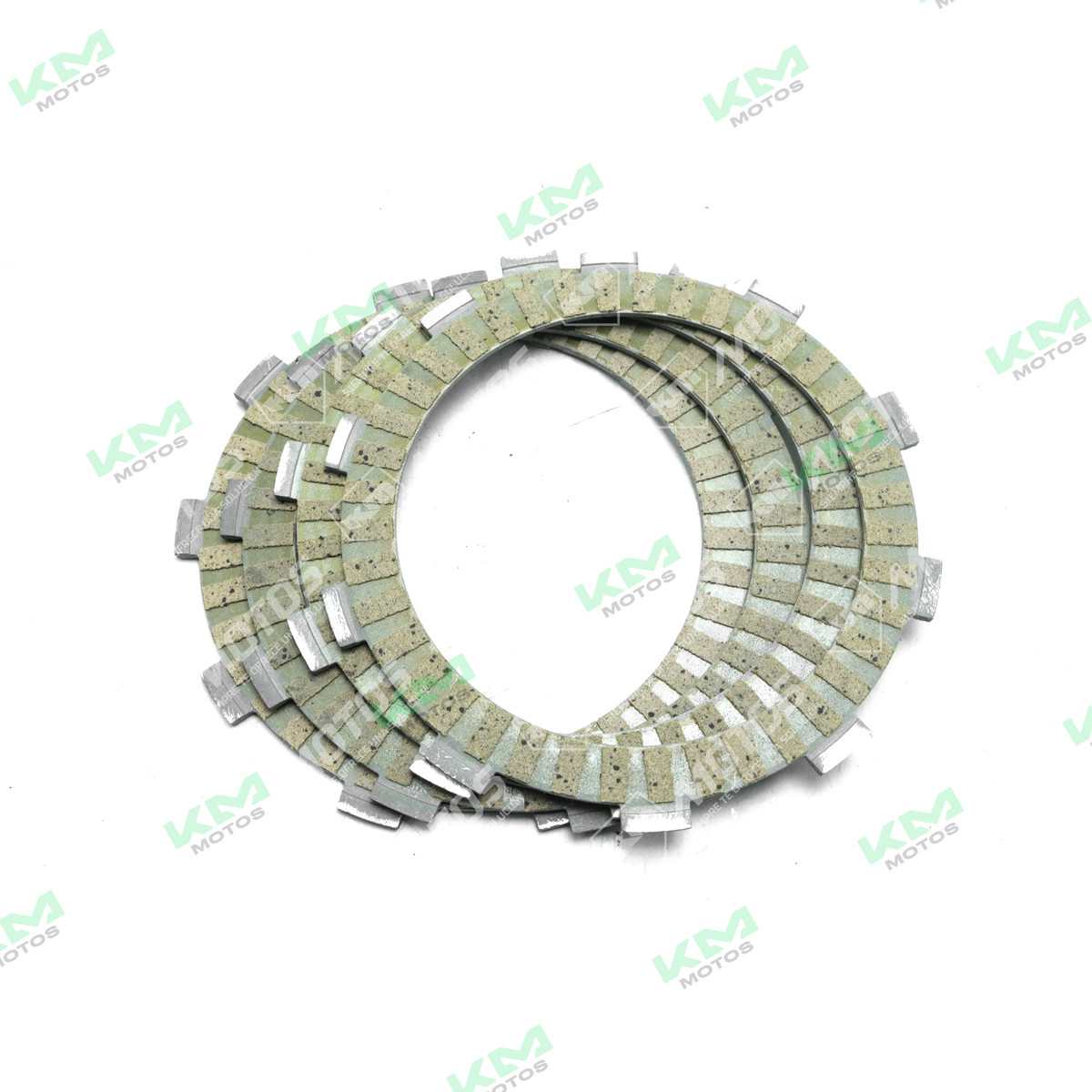 Discos de clutch Universal Pulsar-180 para vehículos, de alta calidad, visibles en la imagen con superficie de fricción y estructura metálica