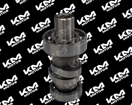 Árbol de levas Universal Discover 100/Boxer BM100, componente de motor con engranajes y leva en imagen.