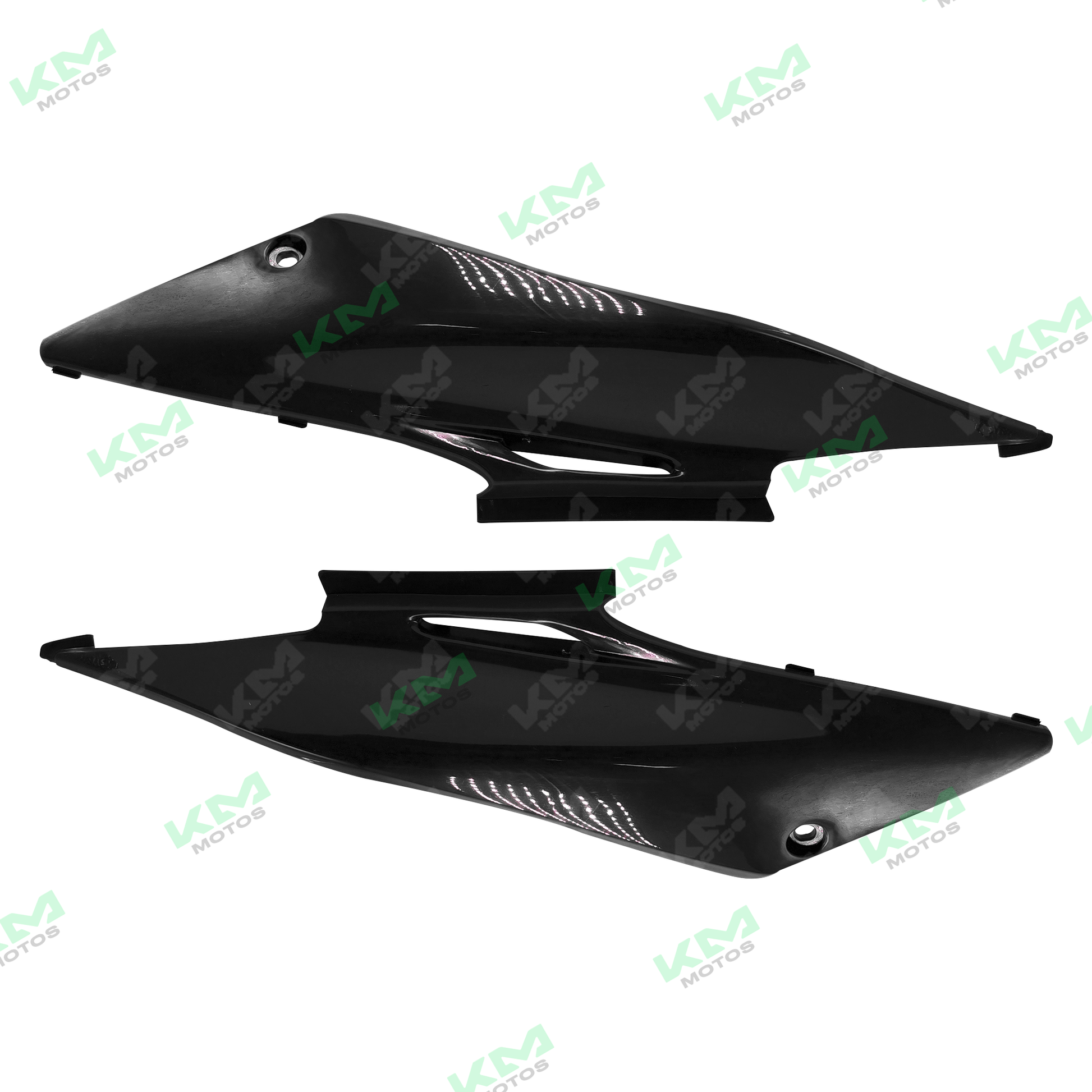 Tapaderas laterales negras para modelos XM200Z y XM150Z, conjunto de tapaderas laterales de marca Universal.