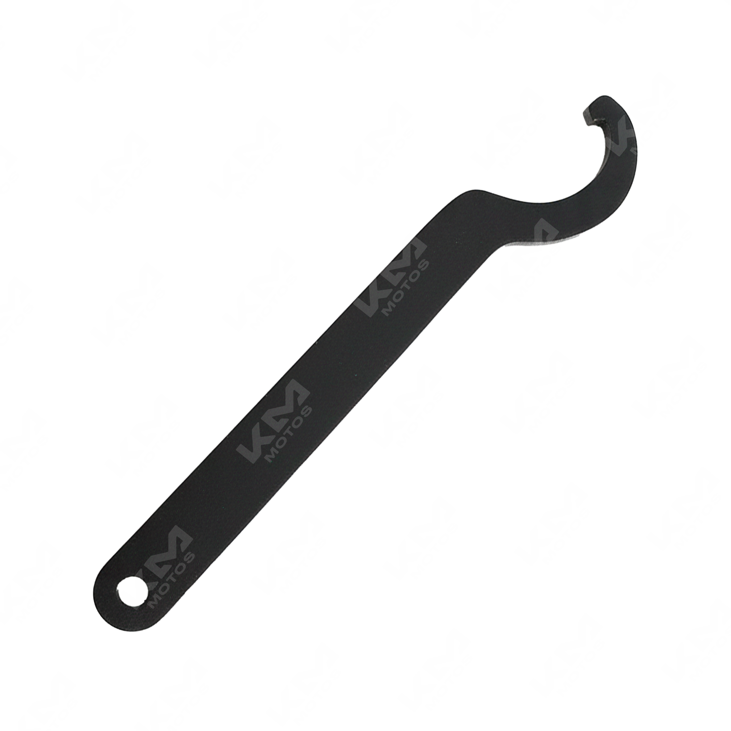 Llave para monoshock R24 VINI/IMBRA de KM Motos, herramienta para ajuste y mantenimiento de suspensiones de motos.