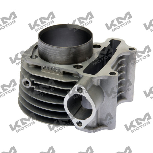 Cilindro de motor GY6 150cc para motocicleta Italika DS150 y GS150, imagen del sistema de motor original.