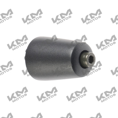 Contrapeso de manubrio KMMOTOSHN de 150SZ para accesorios de timón, en color negro, montado en manillar de motocicleta