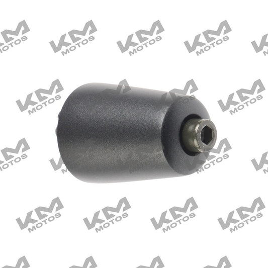 Contrapeso de manubrio KMMOTOSHN de 150SZ para accesorios de timón, en color negro, montado en manillar de motocicleta