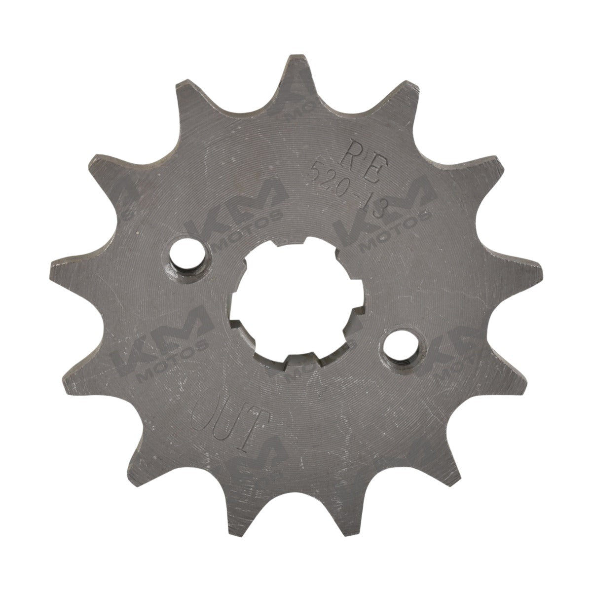 Engranaje delantero de 13 dientes para sistema de tracción Italika VORT-X 200, DM250 y RT250, original E06030109.