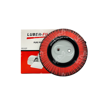 Filtro de aire para Nissan Frontier 98-04, de la marca KM Motos, mostrando el filtro de aire en la imagen.