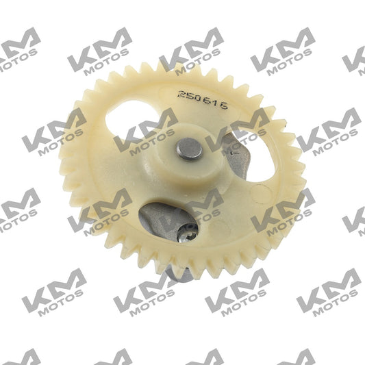 Bomba de aceite para ATV250 Italika, sistema de motor original, con reversa, vista de la bomba en la imagen.
