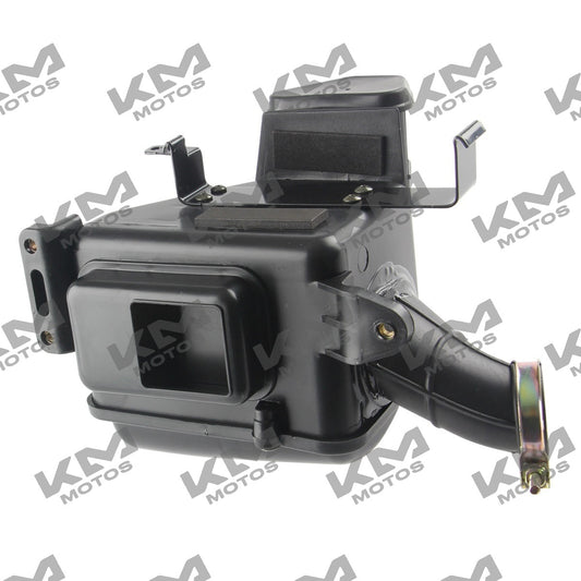 Filtro de aire original Italika FT125 XFT125 para Forza 125, sistema de combustión, muestra el filtro en color negro y tamaño compacto.