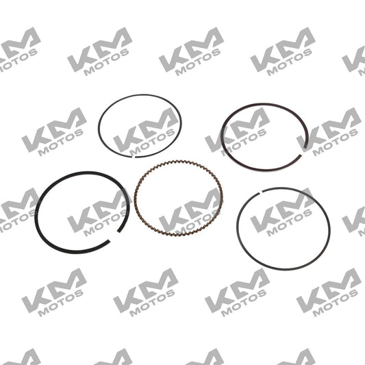 Anillo de pistón original Italika DS150 GS150 XS150 para sistema de motor, en empaque y listo para instalación.