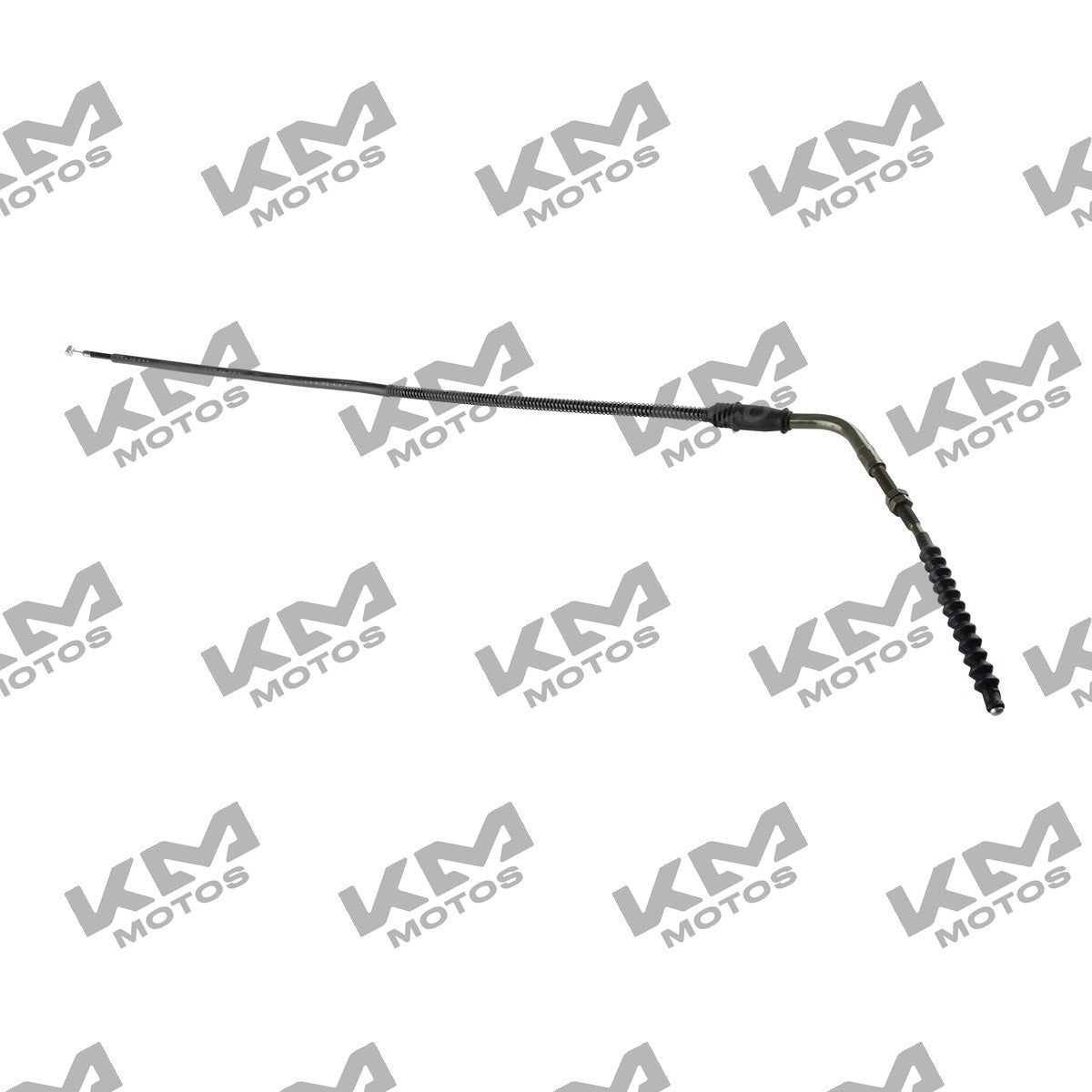 Cable de embrague original Italika 250Z y 250SZ, sistema de control para motocicleta, con acabado resistente y conectado en la imagen.