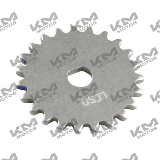 Engranaje impulsor de bomba Italika RT180/FT180/FT200 para sistema de motor, pieza original E09040046.