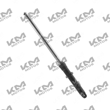 Amortiguador izquierdo negro para motocicleta FT125, FT125 SPORT, XFT125, FT125 CLÁSICA y FT125TS, marca ORIGINAL.