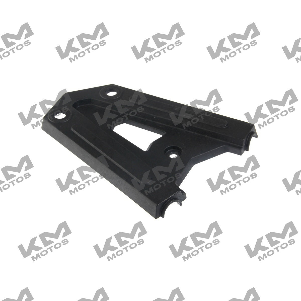 Cubierta de soporte guardafango trasero para Italika 250Z negra, sistema de chasis original F16010275, parte visible en la imagen.