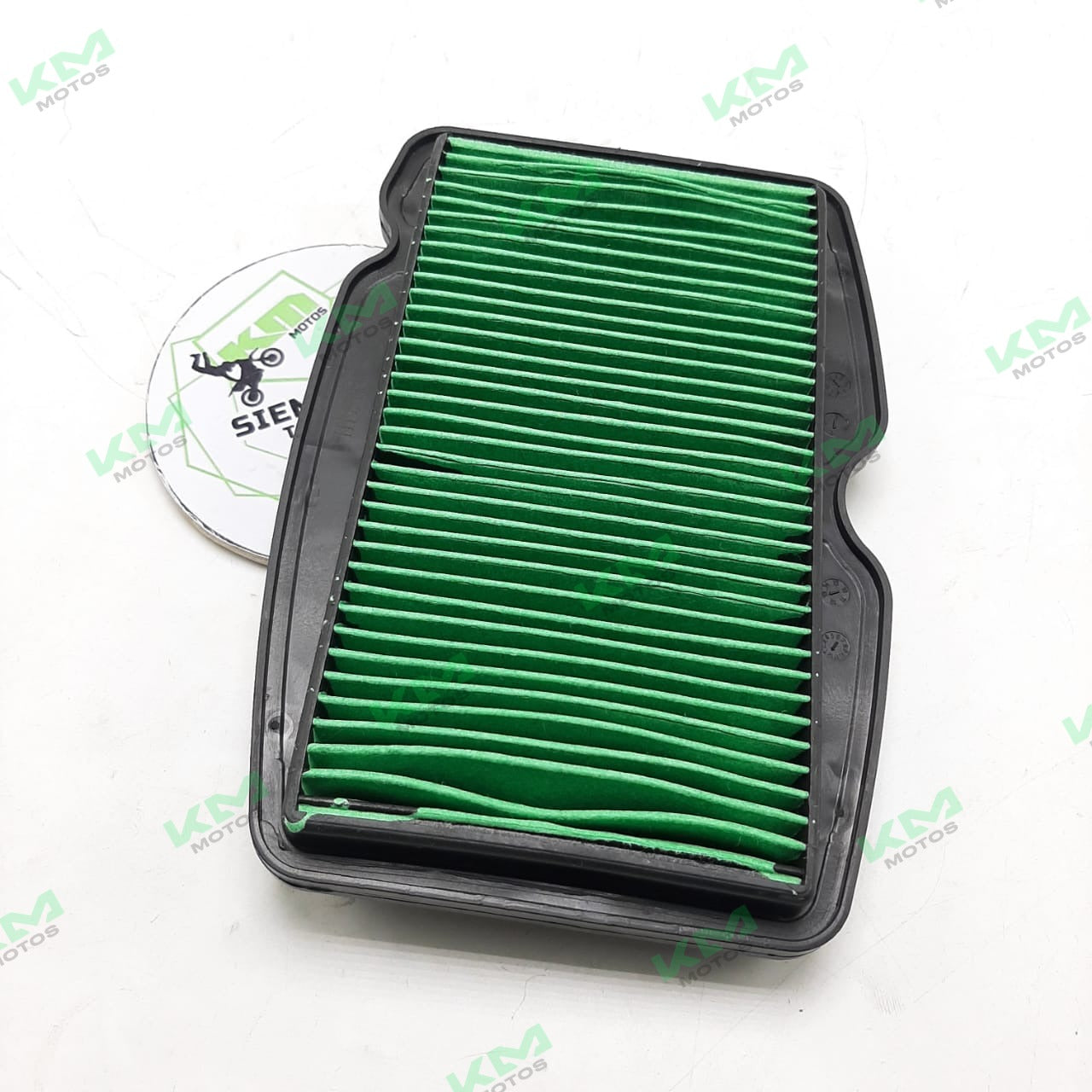 Filtro de aire Vini para Honda CBF150 e Invicta 150, mostrando el filtro de papel y estructura en la imagen.