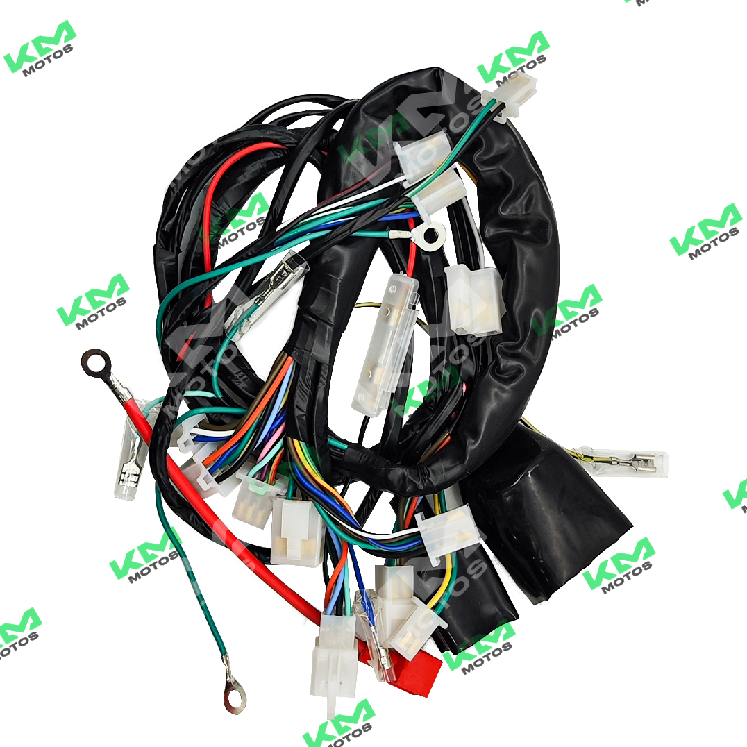 Arnés eléctrico Universal ALAMBRADO/ZX150L con cables y conexiones visibles para protección eléctrica eficaz.
