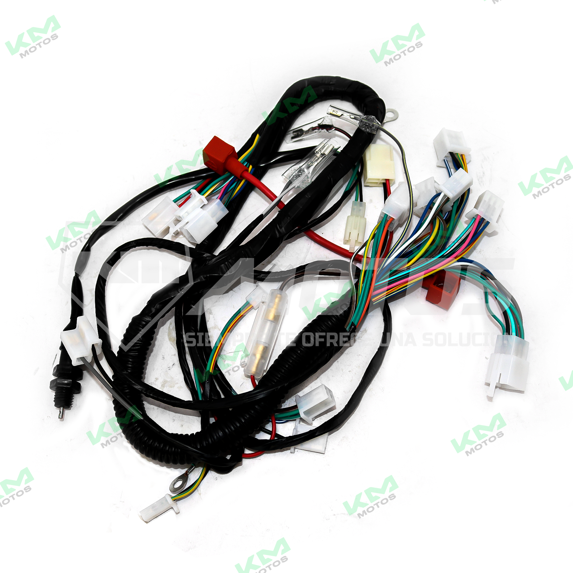 Alambrado de freno de disco trasero para ZX200L, arnés eléctrico universal, cableado y componentes visibles en la imagen