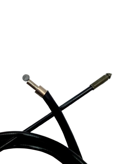 Cable de acelerador BAJAJ, para motocicleta, con conexión y mango de control visibles en la imagen.