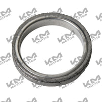 EMPAQUE DE TUBO DE ESCAPE CS125/XS125/DS150/XS150/GS150/GTS175/WS175/GTS175 LED/GS150 LED/XS150 NEGRO/WS150 NF/D125