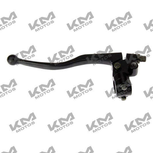 Conjunto de manecilla izquierda para sistema de control Italika 150z/150sz, pieza original en imagen.