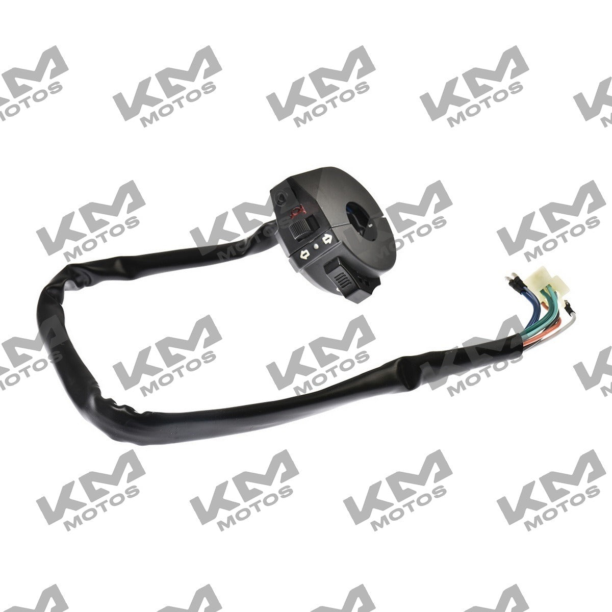 Conjunto de mando izquierdo para sistema eléctrico Italika FT125/XFT125/FT125, componente original para motocicleta Italika.