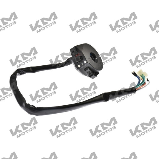 Conjunto de mando izquierdo para sistema eléctrico Italika FT125/XFT125/FT125, componente original para motocicleta Italika.
