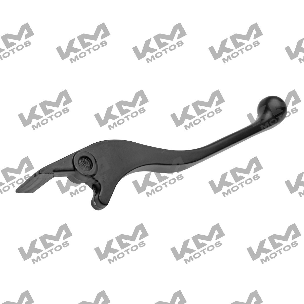 Manecilla derecha de freno para sistema de control Italika 125z, pieza original F10030136 en color negro