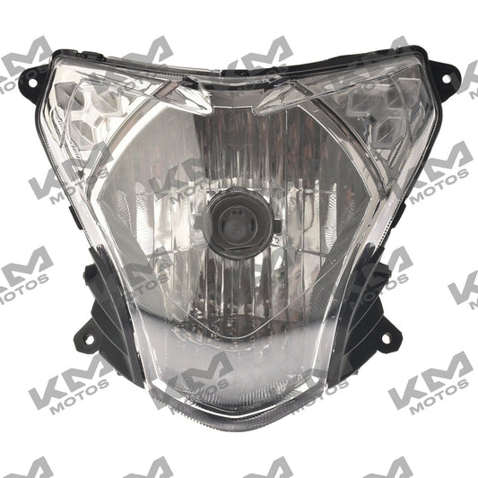 Conjunto de faro con LEDs para motocicleta Italika 250Z 250SZ, sistema eléctrico original en la imagen.