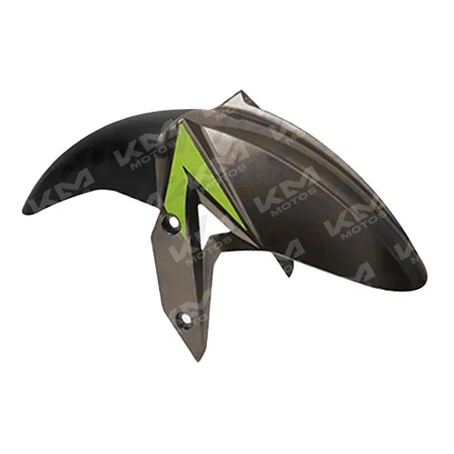 Guardafango delantero Universal para moto 250Z en color gris y verde, protección y estilo para la rueda delantera.