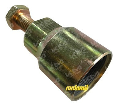 Extractor de magneto Pulsar, herramienta de reparación para motocicletas, con mango ergonómico y partes metálicas resistentes.