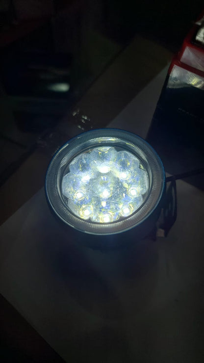 LUZ LED 6P/9P REDONDA + CORTECIA - KMMOTOSHN