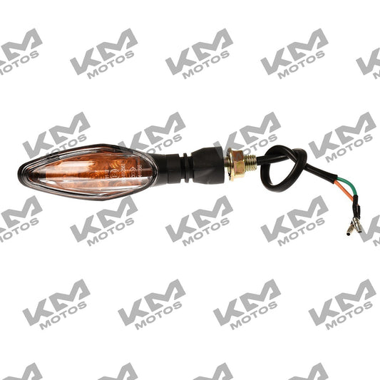 Sistema eléctrico de vía delantera izquierda para Italika 250z en color grafito, modelo original F09020364.