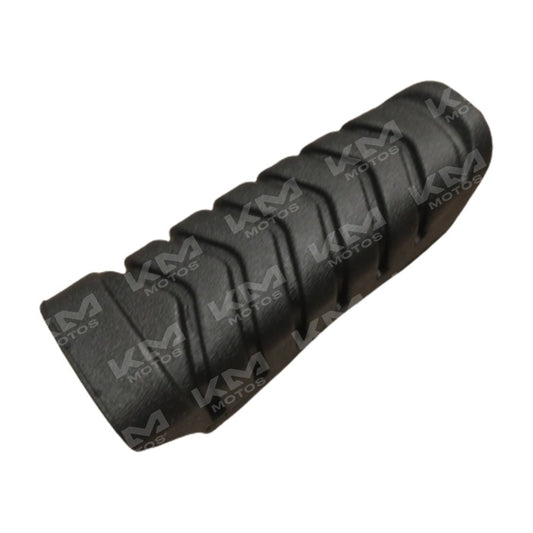 Hules de estribos Honda, protección antideslizante para los estribos de motocicleta, en color negro.