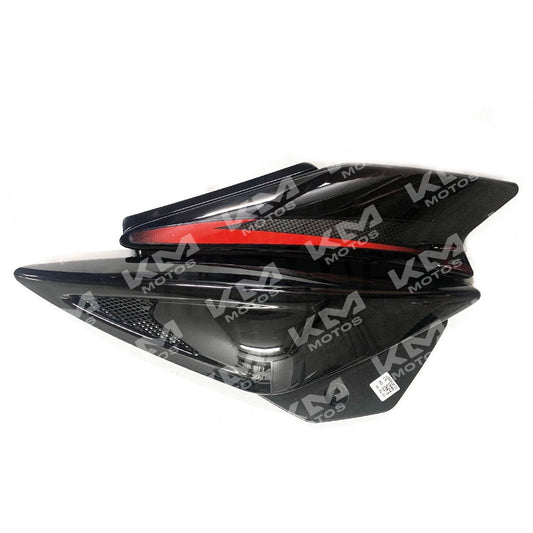 Tapadera lateral derecha negra para Pulsar, tapaderas laterales universales, pieza de reparación para motocicleta.