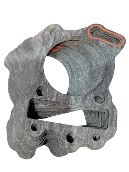 Empaque de cilindro para Pulsar 135, Platina, Boxer y Discover 150, marca KM Motos, pieza de reparación de motocicleta