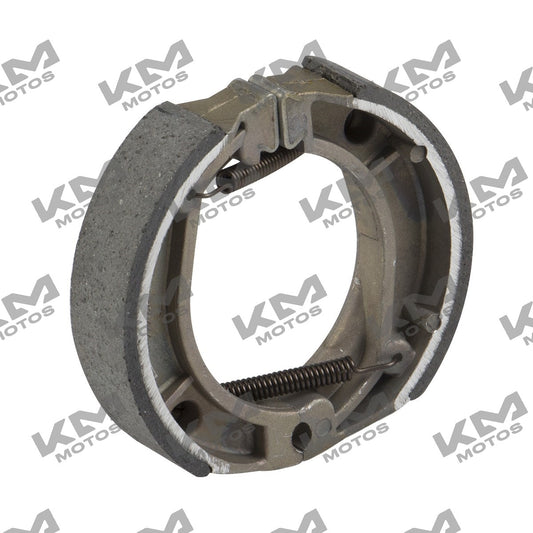 Zapatas de freno ITALIKA Ft115, sistema de frenos original F15020021, componentes de freno para motocicleta.
