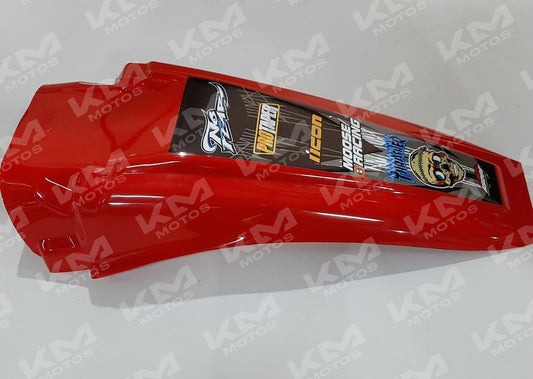 Cola trasera roja para Yamaha YZ125 de la marca Vini, diseñada para motocicletas de dirt bike, vista en la imagen 600018-1.jpg.