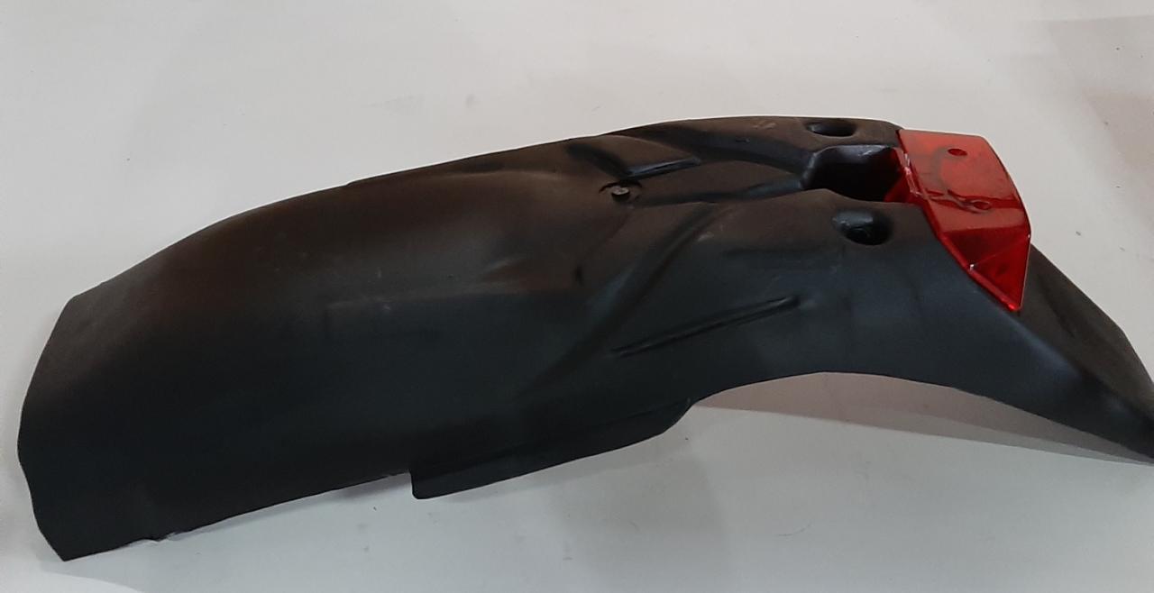 PORTA PLACA NEGRA CON STOP (UNIVERSAL)