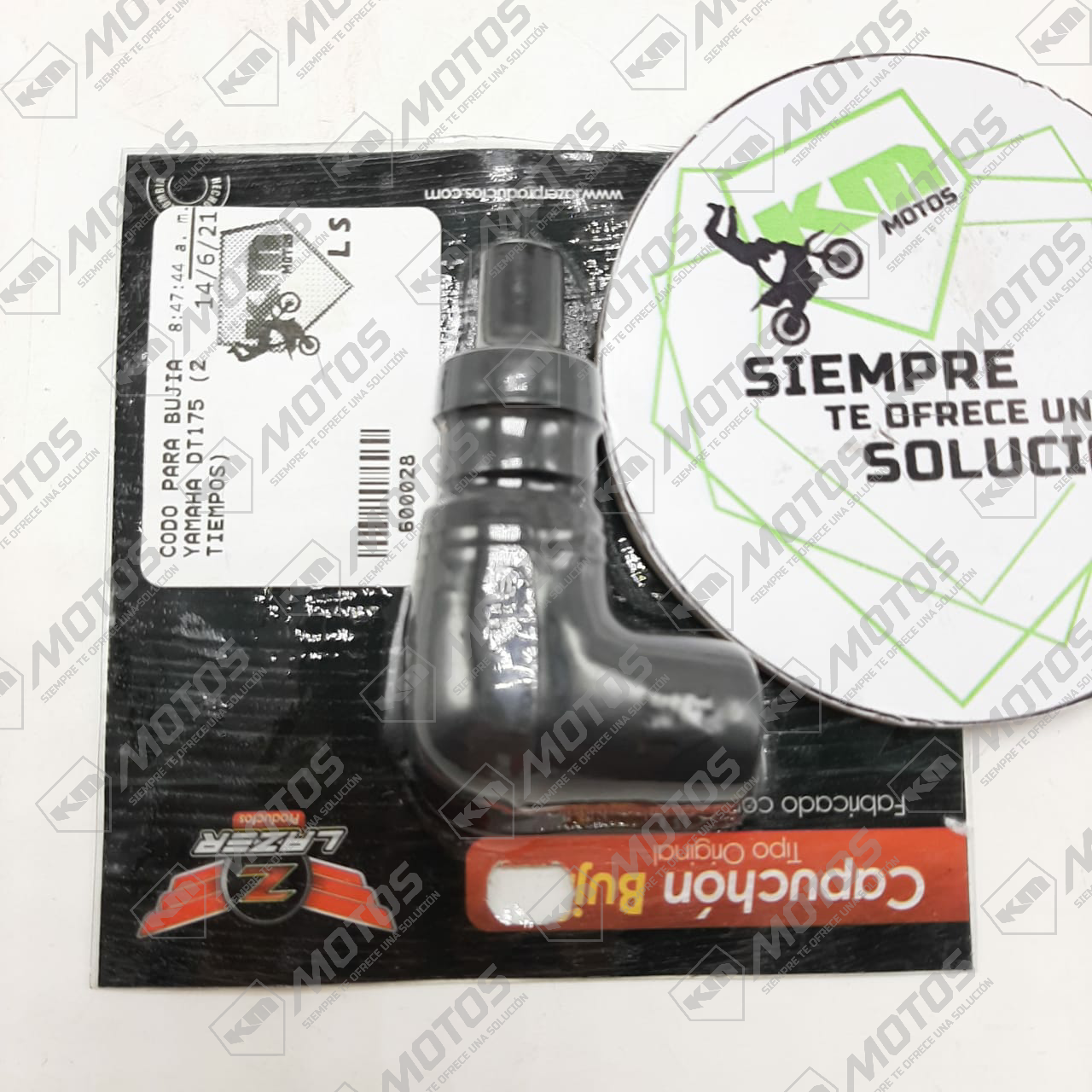 CODO PARA BUJIA DT175 (2 TIEMPOS) VINI/IMBRA