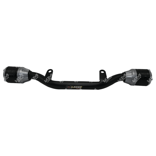 Defensa trasera para motor Pulsar 200NS de Universal en varios colores, protección robusta y resistente para motocicleta.