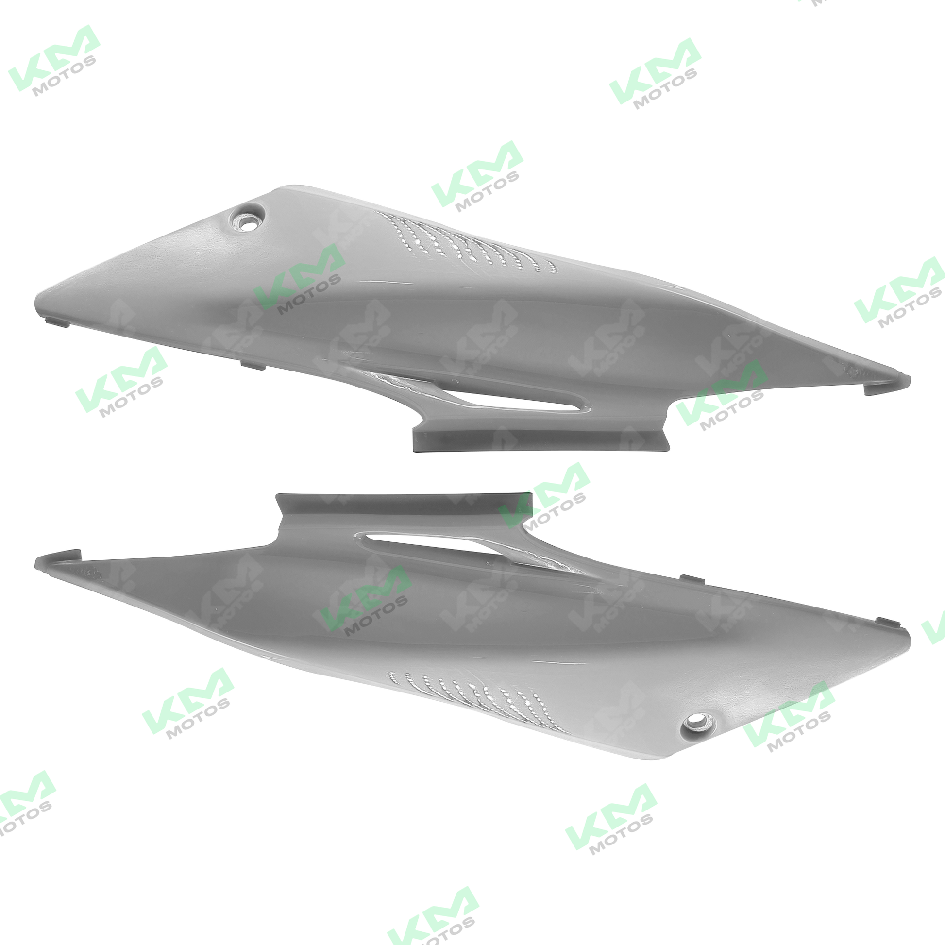 Tapadera lateral izquierda blanca para XM200Z de Universal, muestra la tapa lateral en color blanco y su diseño.