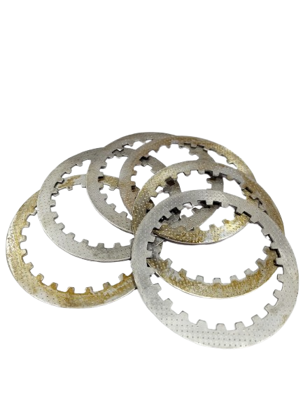 DISCOS DE CLUTCH METALICOS SET (6) RE205/17 - KMMOTOSHN