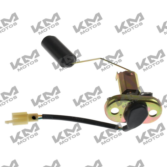 Sensor de combustible original Italika RC125 y RC200 para sistema de combustión, modelo F17030095 en color negro.